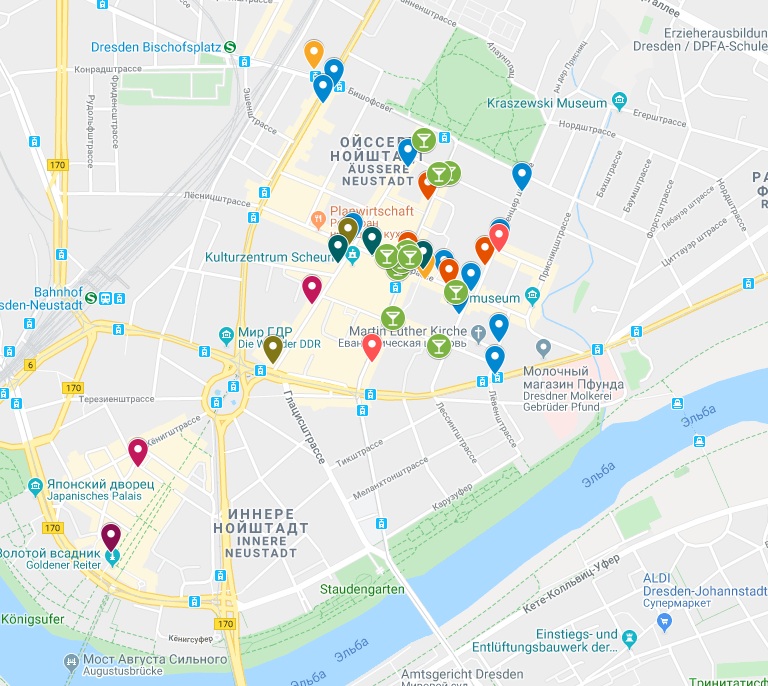 Где поесть в Дрездене