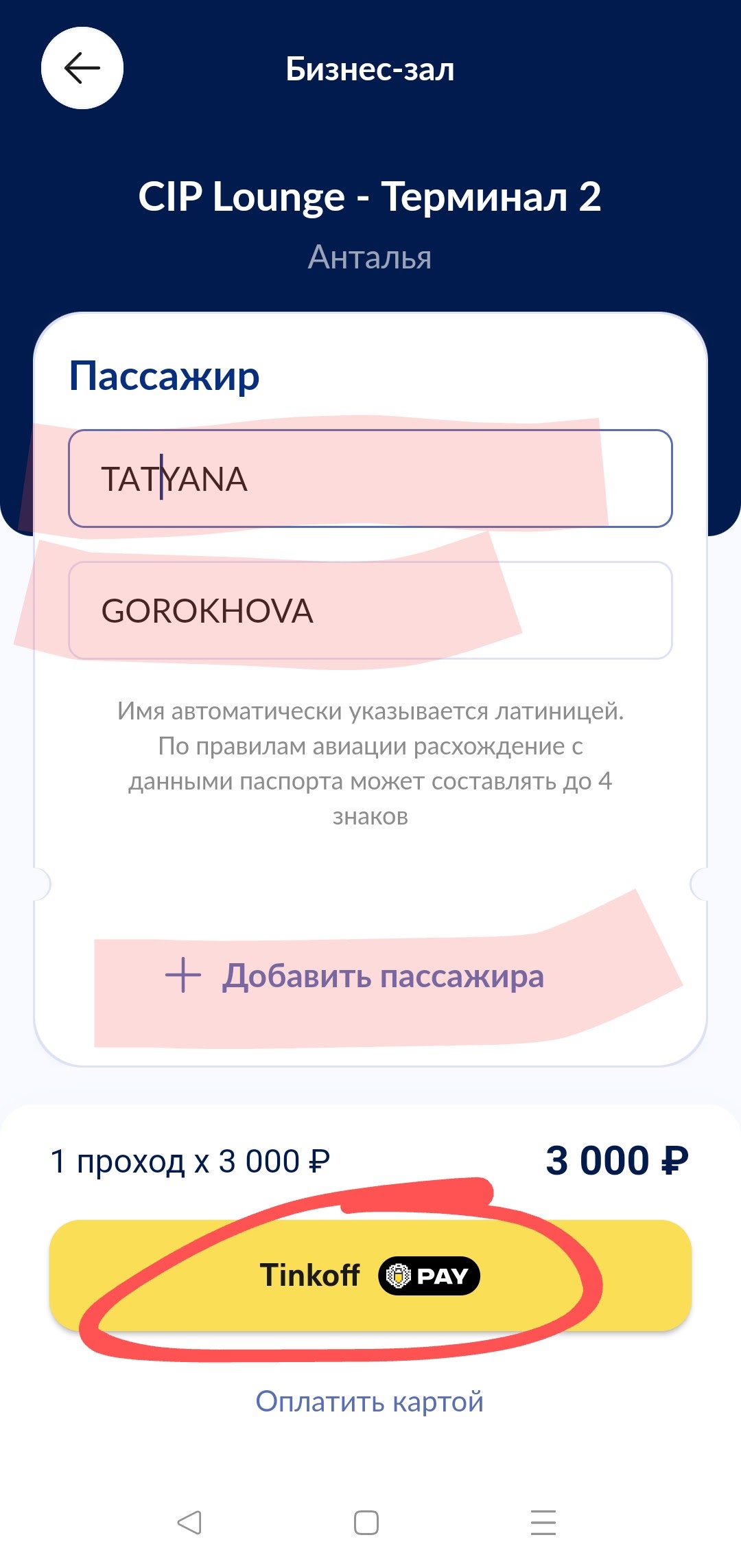 Бизнес-зал в аэропорту Антальи 